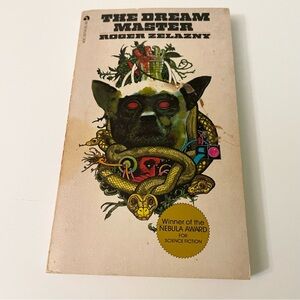 1966 The Dream Master Roger Zelazny Vintage Science Fiction Fantasy Ace Edition